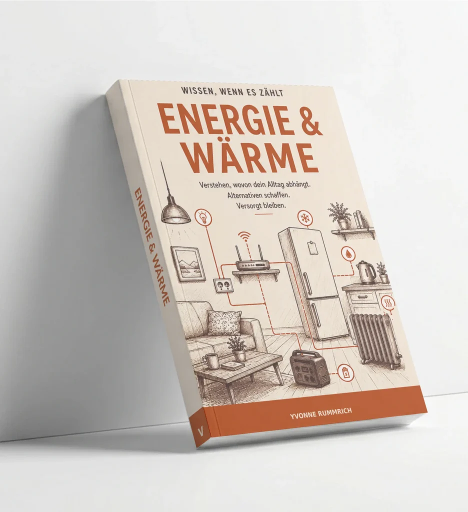 Buch „Energie & Wärme“ von Yvonne Rummrich aus der Reihe „Wissen, wenn es zählt“
